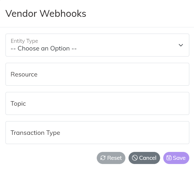 Add API Webhook