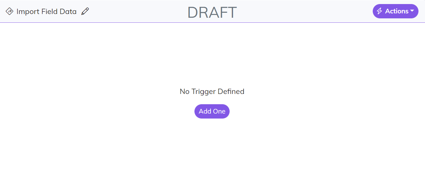 Add Workflow Trigger